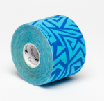 SIXTUS Kinesio Tape Tejp Wzór 5cm x 5m niebiesko granatowy