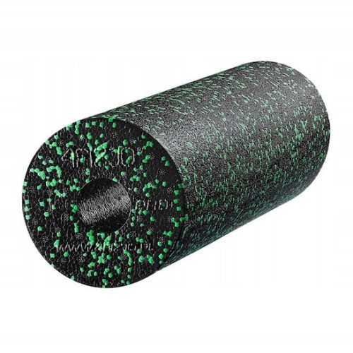 4fizjo-roller-gladki-45cm-czerno-zielony-nowoczesnysport.jpg