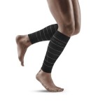 CEP Opaski Kompresyjne REFLECTIVE męskie czarne