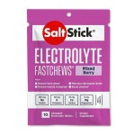 SaltStick Electrolyte FastChews Pastylki do ssania z elektrolitami malina-jagoda saszetka 10 szt.