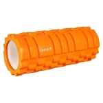DrFit Roller do masażu z wypustkami pomarańczowy ø 15x33 cm