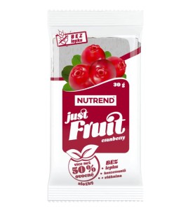 NUTREND Just Fruit baton energetyczny żurawina 30g