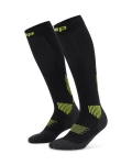 CEP Skarpety Kompresyjne CORE RUN 5.0 damskie czarno zielone