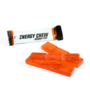 Żelka energetyczna 4ENERGY CHEW Gummy bar 30g pomarańczowa