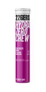 226ERS Hydra Zero Chew - sole mineralne w tabletkach do ssania z kofeiną czerwone owoce