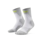 CEP Skarpety kompresyjne krótkie amortyzujące Cushion unisex szare