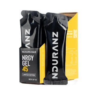 10x ŻEL ENERGETYCZNY NRGY GEL 45 NDURANZ 75G LEMON ICE TEA LIMITED
