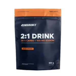 4ENDURANCE 2:1 DRINK NAPÓJ WĘGLOWODANOWY 990G CZERWONA POMARAŃCZA