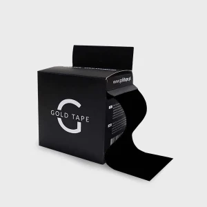  Gold Tape taśma kinesio do tapingu 5cm x 5m czarny