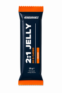 GALARETKA ENERGETYCZNA JELLY BAR 4ENDURANCE 2:1 POMARAŃCZA 25G