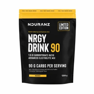 NDURANZ NRGY DRINK 90 1200G MANGO - NAPÓJ WĘGLOWODANOWY Z ELEKTROLITAMI