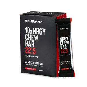 10x ŻELKA ENERGETYCZNA NDURANZ NRGY CHEW BAR 22,5 COLA 30g