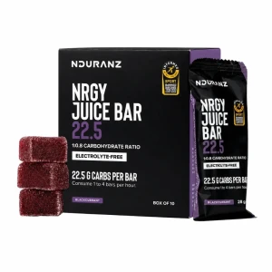 10x GALARETKA ENERGETYCZNA NDURANZ NRGY 22,5 JUICE BAR 28G PORZECZKA