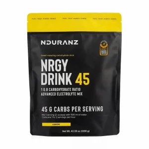 NDURANZ NRGY DRINK 45 1200G CYTRYNA - NAPÓJ WĘGLOWODANOWY Z ELEKTROLITAMI 