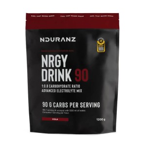 NDURANZ NRGY DRINK 90 1200G COLA - NAPÓJ WĘGLOWODANOWY Z ELEKTROLITAMI