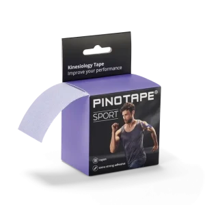 PINOTAPE Sport taśma kinesio 5cm x 5m lawenda