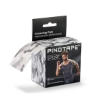 PINOTAPE Sport taśma kinesio 5cm x 5m szary moro