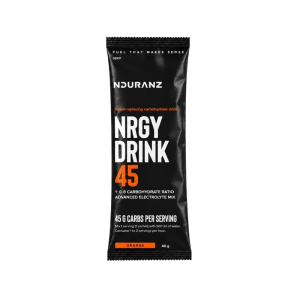SASZETKA NDURANZ NRGY DRINK 45 POMARAŃCZOWY - NAPÓJ WĘGLOWODANOWY Z ELEKTROLITAMI 48g