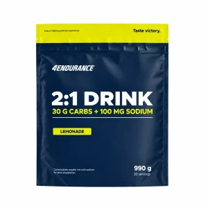 4ENDURANCE 2:1 DRINK NAPÓJ WĘGLOWODANOWY 990G LEMONIADA