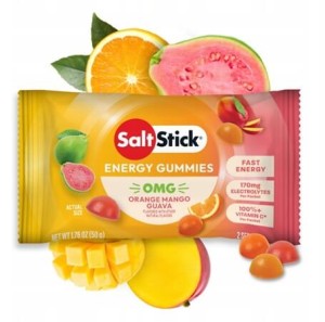 SaltStick Energy Gummies Orange Mango Guave żelki energetyczne - saszetka 8 szt.